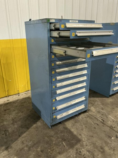 13 DRAWER x 30" x 28" x 59" HIGH LYON TOOL STORAGE CABINET: YOBRO #25393