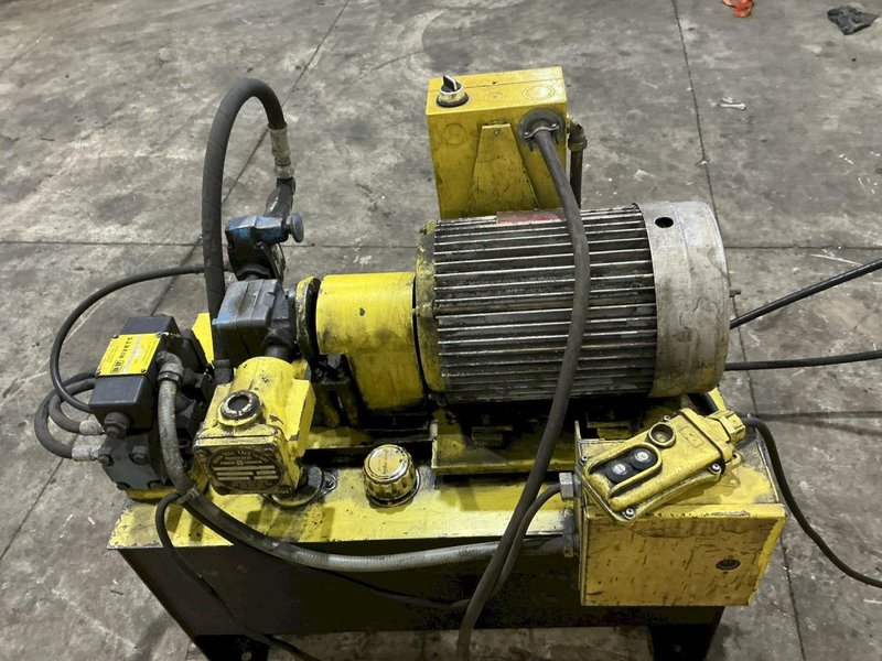 50 TON WA WHITNEY PORTABLE HYDRAULIC PUNCH PRESS: YOBRO #24626