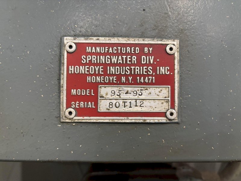 95 TON IRON CRAFTER MODEL 95-95 HMW HYDRAULIC IRON WORKER: STOCK #23333