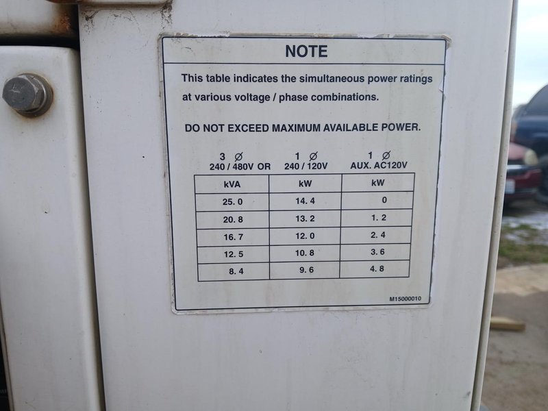 25 kW Whisperwatt DCA-25SSIU2 Diesel Mobile Generator