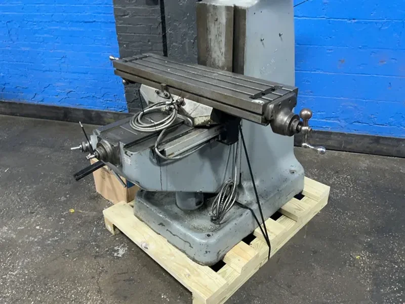 Bridgeport 9” X 36” Vertical Mill