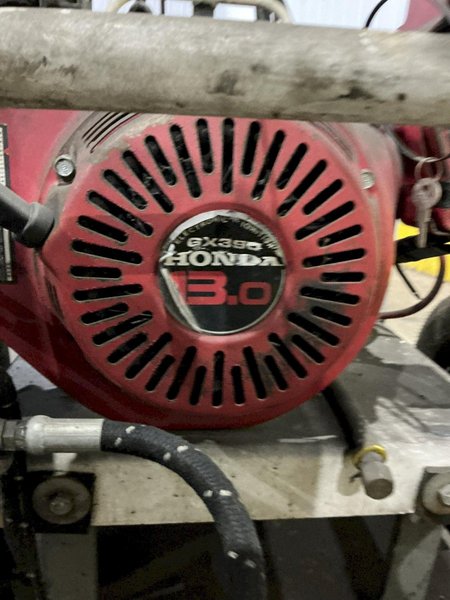 POWER WASHER W/ PORTABLE STEEL CART: YOBRO #25279