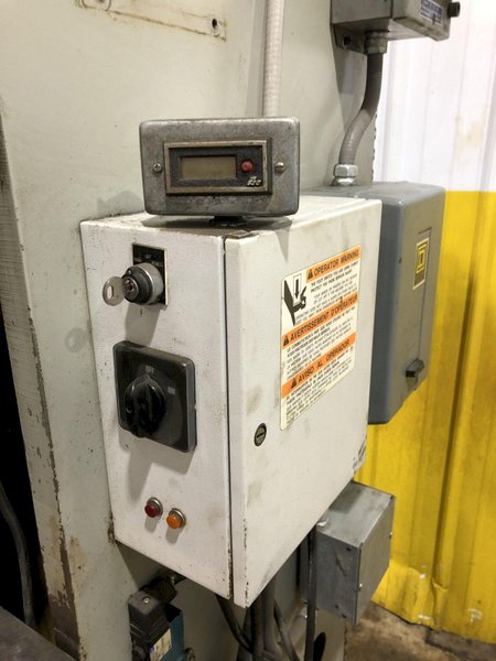 50 TON CONWAY MODEL B-50-BHD HYDRAULIC C FRAME PRESS: STOCK 17265