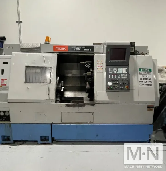 Mazak Super QT-15M Mark II CNC Lathe, 1997