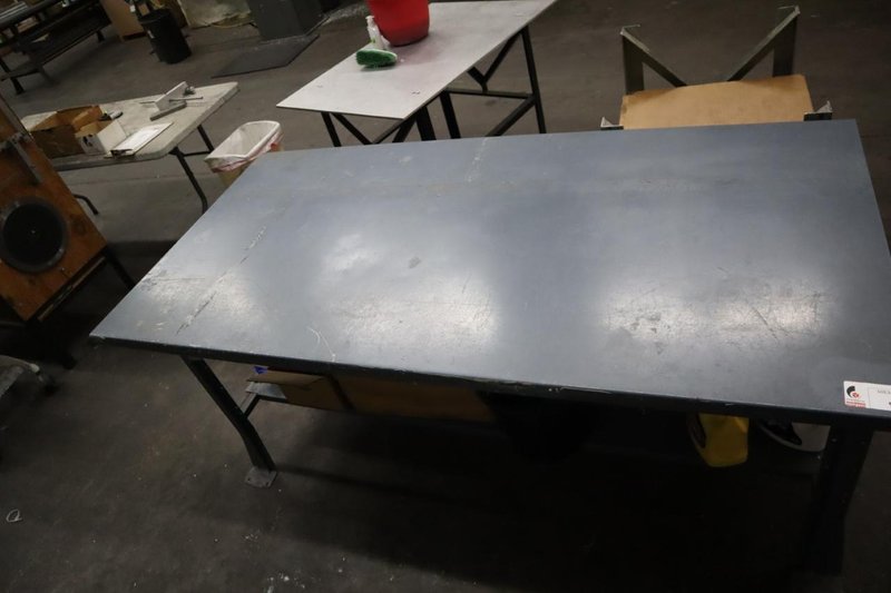 Metal Work Bench- Auction Item