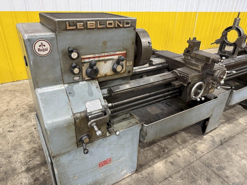 19&quot; X 80&quot; LEBLOND MODEL #6E REGAL ENGINE LATHE 1.75&quot; HOLE: YOBRO #23961