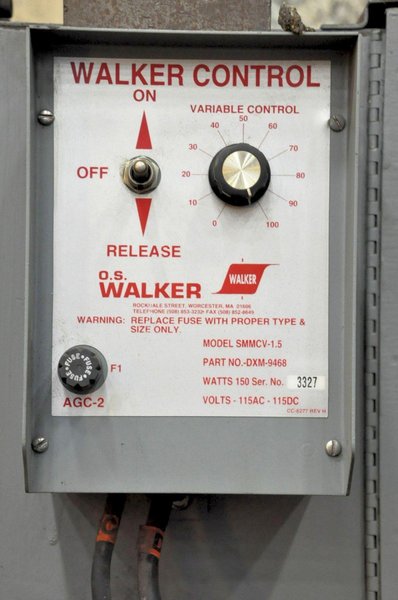 6" X 18" GARDNER SURFACE GRINDER, MODEL 618, WALKER MAGNETIC CHUCK