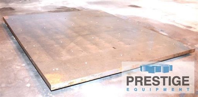 120&quot; x 105&quot; x 2.5&quot; Steel Set up Table