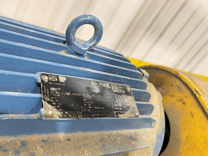 15 HP L&amp;M EQUIPMENT MODEL #HMPC-7-24 CROSS CUT BUNDLE TRAVELING ARCH WOOD BUNDLE SAW WITH CONVEYOR: STOCK #22922