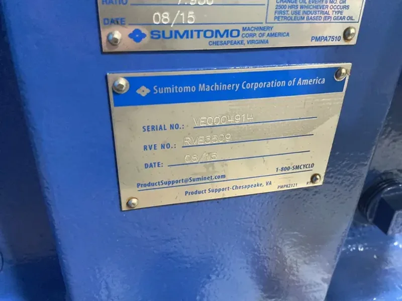 Sumitomo 150 Hp Gear Reducer - Pha9050p2y-blf-8