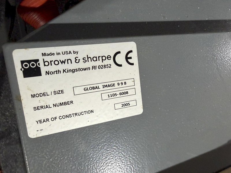 2005 BROWN &amp; SHARPE GLOBAL IMAGE 9.9.8 CMM WITH RENISHAW PROBE AND SOFTWARE: 25986