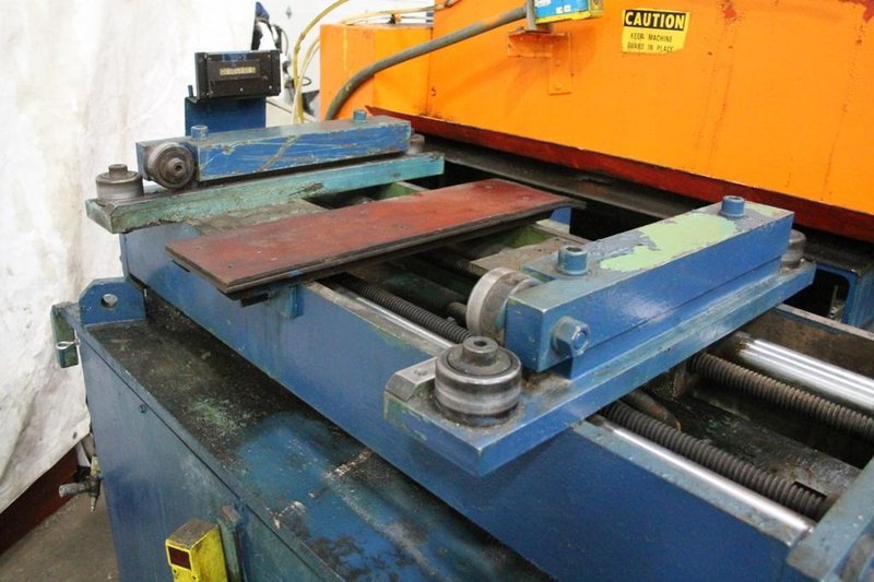 36' X 5' BRADBURY SERVO FEEDER: STOCK #65470