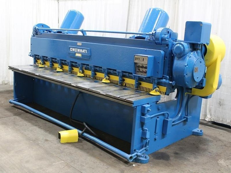 10' X 1/4" CINCINNATI POWER SQUARING SHEAR: STOCK #61965