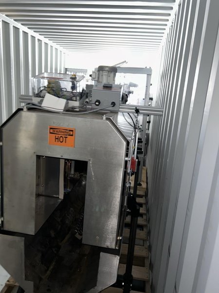 Axon ThermoPoint Shrink Sleeve Heat Tunnel System with Conveyor – Stainless, Inline, Electric