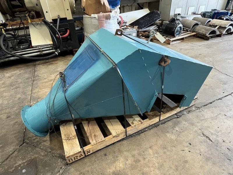 Bunting Used Magnetic Separator System and Conveyor, 26&quot; Wide, yr. 2012