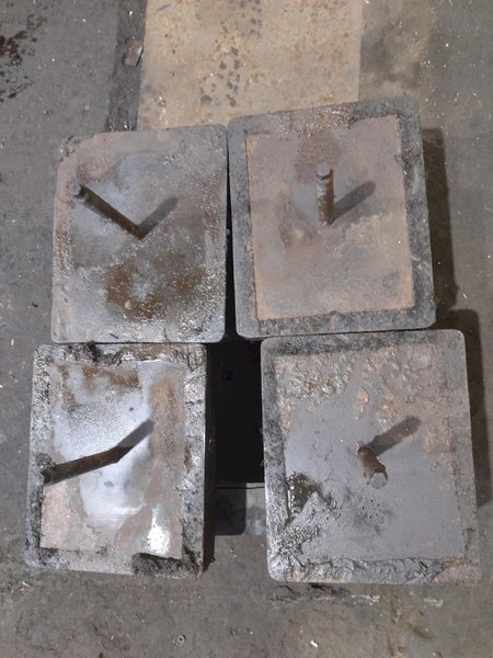 (4) VIBRA DYNAMICS PRESS VIBRATION ISOLATION FEET PADS: YOBRO #25161