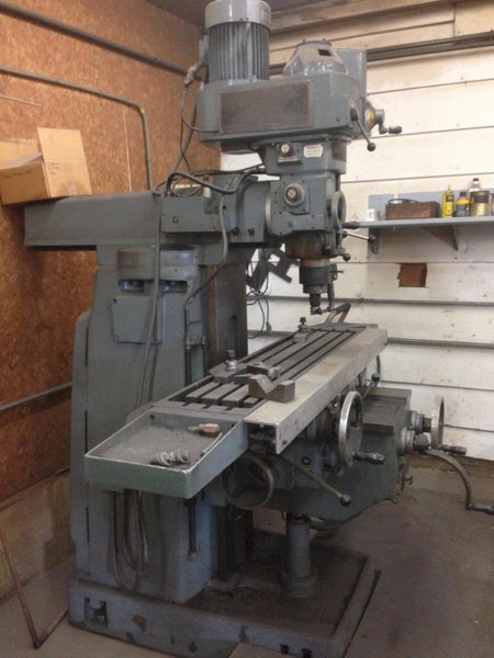 5HP SUPERMAX RAM TYPE VERTICAL MILLING MACHINE: STOCK #64117