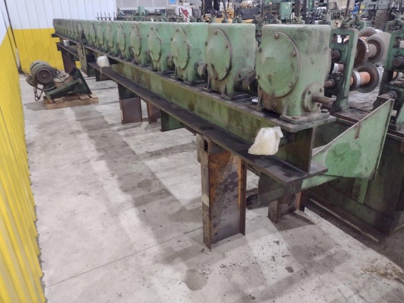 20 STAND X 3&quot; X 48&quot; ASC RAFTED ROLLFORMER, TOOLED FOR 36&quot; STANDING SEAM ROOF PANEL: STOCK #14214