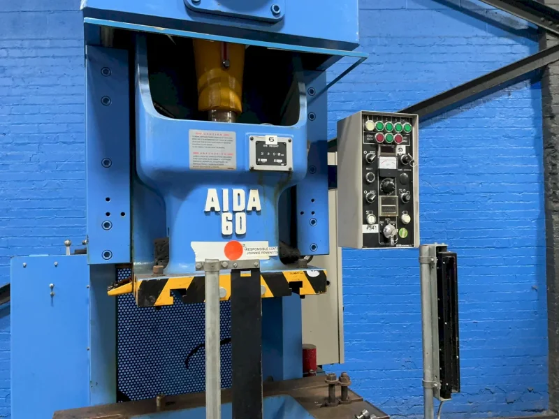 AIDA 66 TON GAP FRAME PRESS  -  NC1-60(2)