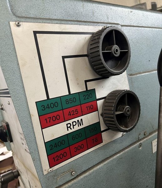 WILTON STRANDS NO. 79208 DRILL PRESS: YOBRO #24558