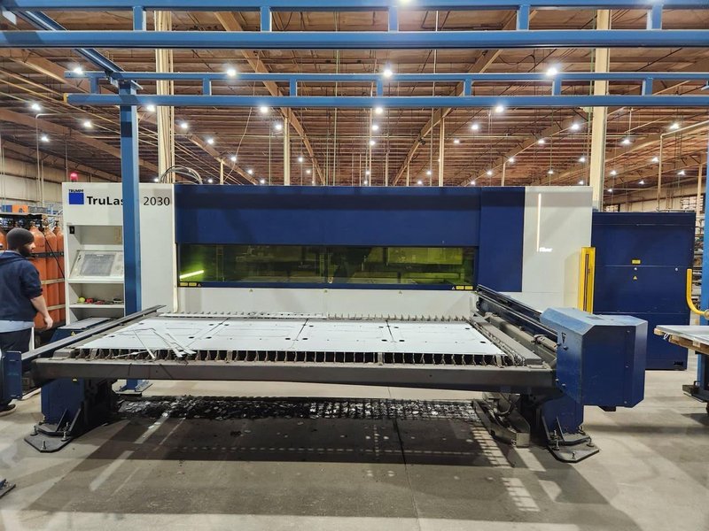 4000 Watt Trumpf TruLaser 2030 Fiber Laser, 2018 – Gantry System Included!