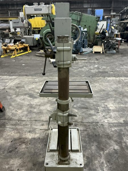 25" SOLBERGA GEARED HEAD SINGLE SPINDLE DRILL PRESS: YOBRO #25985