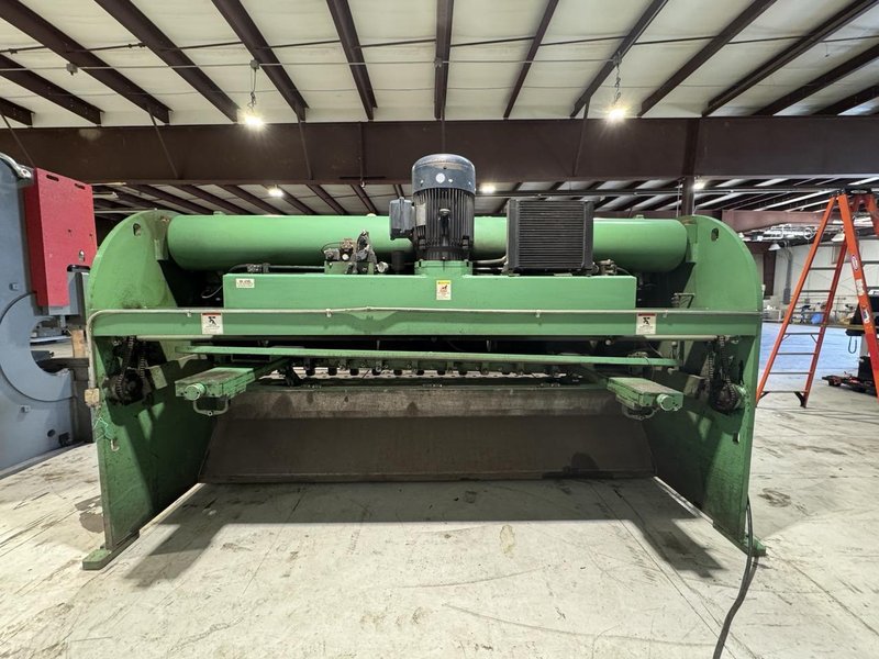 1/2″ x 12′ Accurshear 650012  Hydraulic Power Squaring Shear 2004