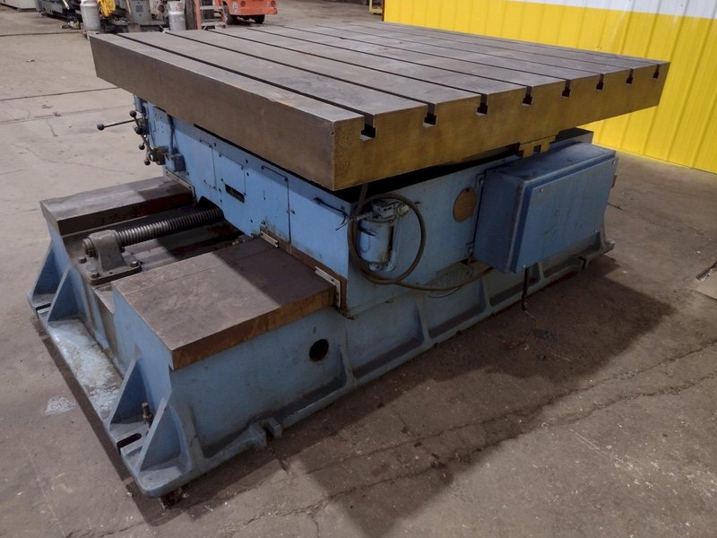 72" X 72" ASQUITH CROSS SLIDE POWER ROTARY TABLE: STOCK #11076