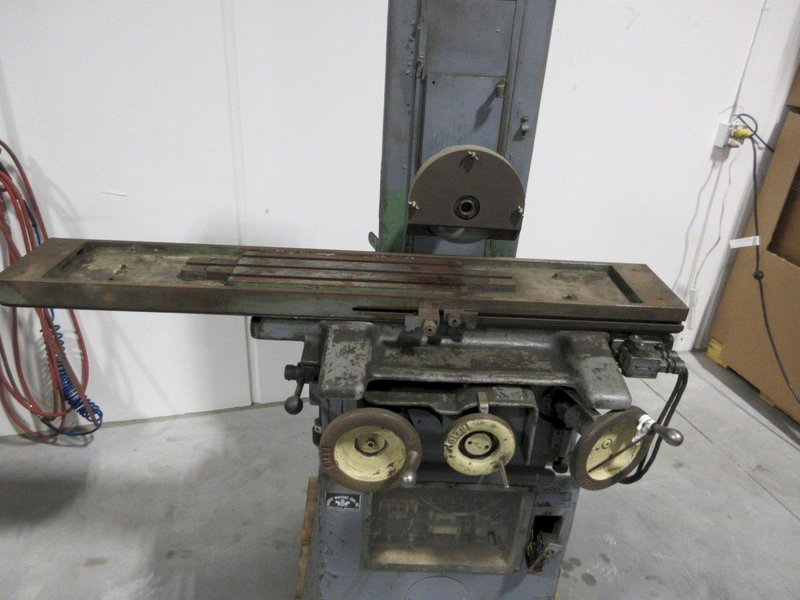 Reid 618V 6″ x 18″ Automatic Mechanical Feed Surface Grinder- Auction Item