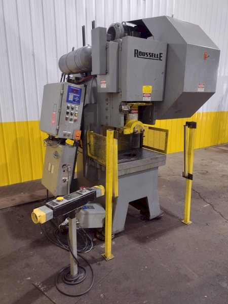 70 TON ROUSSELLE MODEL #G1-70 GAP FRAME STAMPING PRESS: STOCK #19518