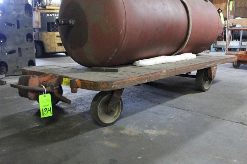 1 TON X 3&#039;6&quot; W X 8&#039; L DIE/MATERIAL CART. STOCK #0681624