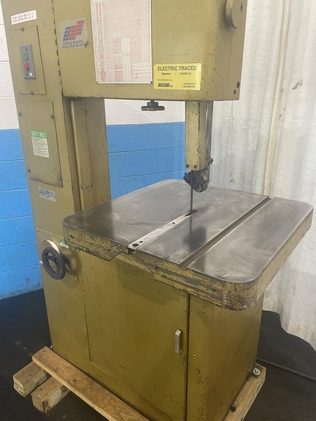 20" POWERMATIC MODEL 87 VERTICAL BANDSAW: STOCK #76925