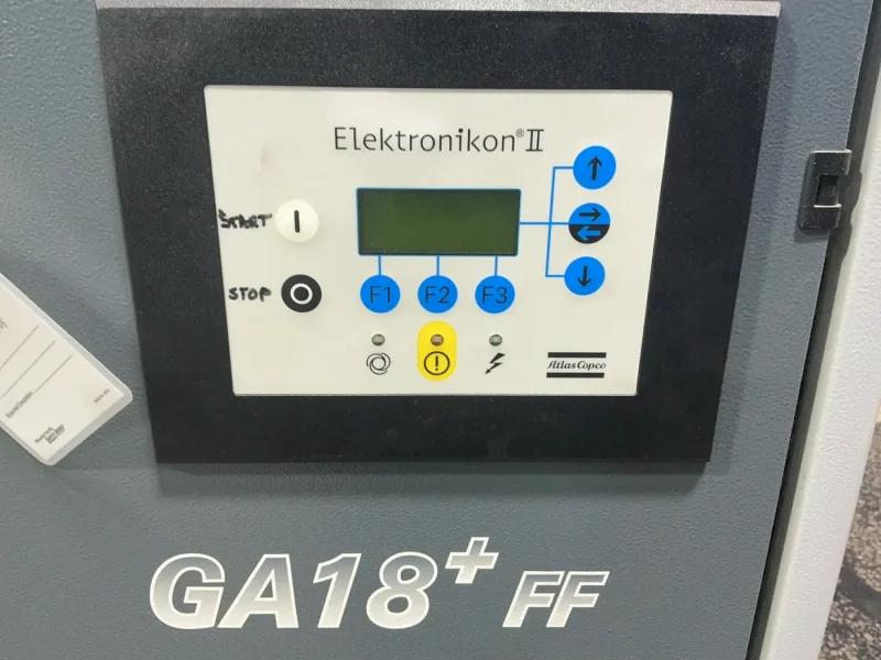 ATLAS COPCO 25 HP AIR COMPRESSOR  -  GA18PLUS
