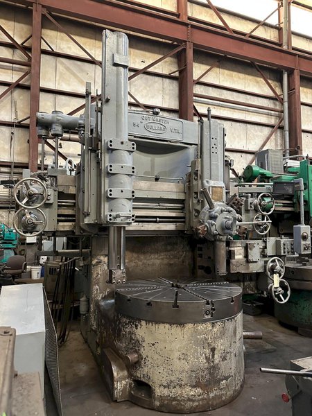54&quot; Bullard Cutmaster Vertical Boring Mill, VTL, VERTICAL TURRET LATHE