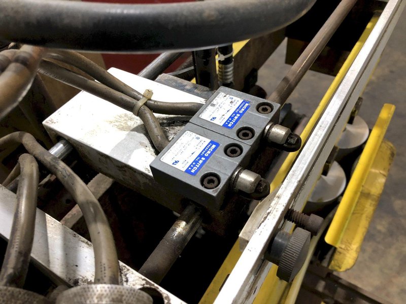 10&quot; x .080&quot; COIL JOINING TECH SHEAR BUTT END WELDER WITH MILLER ECONO TWIN HF WELDER: STOCK #19064