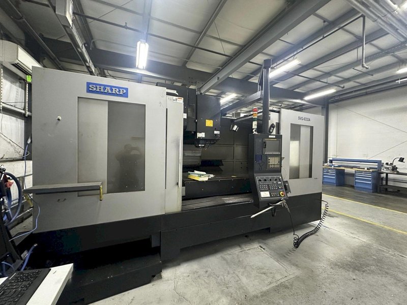 2011 Sharp SVG-6332A CNC Vertical Machining Center For Sale