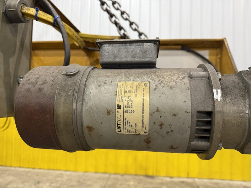 3 TON X 20' OSBORN SINGLE GIRDER CRANE W/ DETROIT HOIST: YOBRO #24536