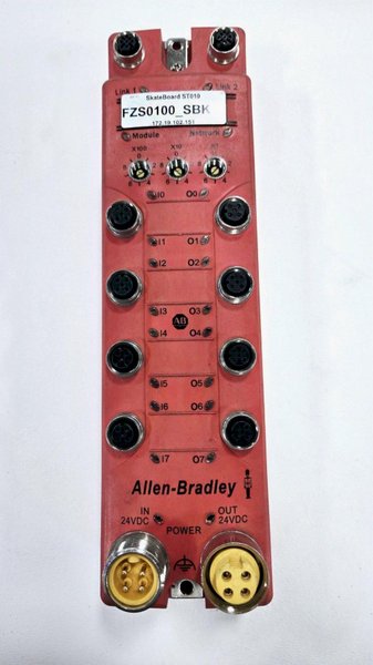 ALLEN BRADLEY 1732ES-IB8X0BV4 GUARD I/O USED