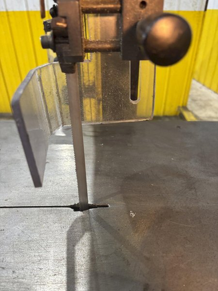 18" DAYTON MODEL #4TK02 VERTICAL BANDSAW W/ BLADE WELDER: YOBRO #23855