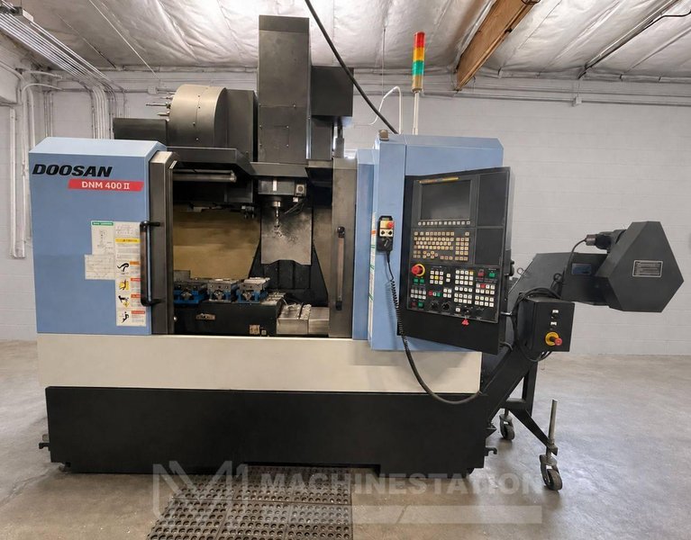 Doosan DNM 400 II CNC Vertical Machining Center – 12,000 RPM, TSC Mill