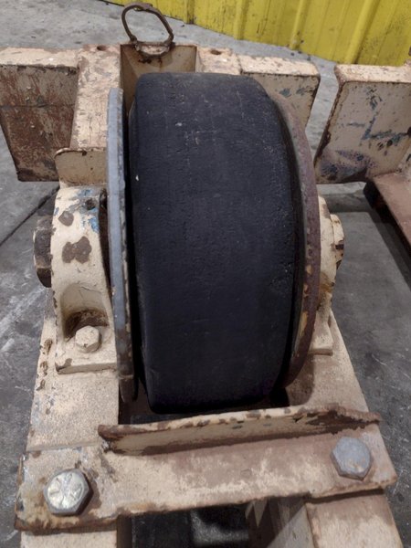10 TON 20,000 LB RANSOME MODEL #WRD10 TANK TURNING ROLLS, 1 DRIVE &amp; 1 IDLER ROLL: YOBRO #25073