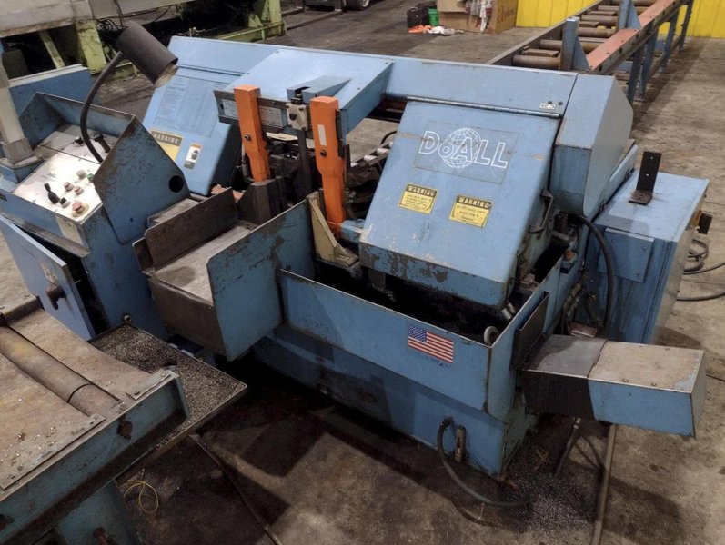 13" X 13" DOALL C-3300NC AUTOMATIC HORIZONTAL BANDSAW. STOCK # 1109625