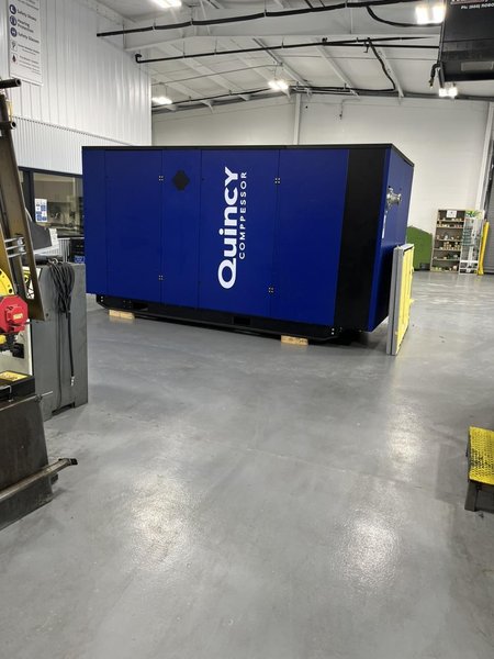 Quincy Model QGV-250 150 PSI Rotary Air Compressor