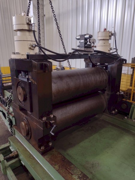 50&quot; WIDE BRADBURY-PUMA &quot;STUCCO&quot; DESIGN SINGLE-STAND EMBOSSER ROLL, NEW 2013: STOCK #17005
