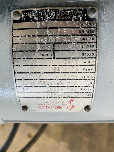 52&quot; X 10 GA BY GEORGE MODEL CS5273 ROTARY CIRCLE SHEAR. STOCK # 0737621