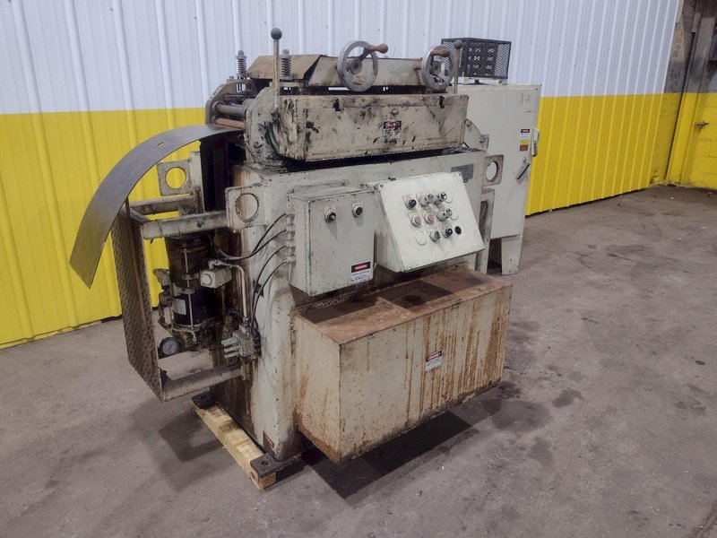 8.25&quot; X .010&quot; PERFECTO MODEL #S170817 17 ROLL POWERED PRECISION COIL STRIP STRAIGHTENER: STOCK #19253