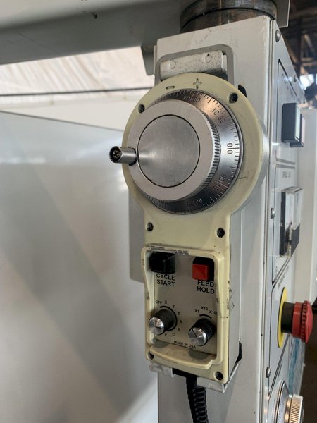 HAAS VF-3/40 4-AXIS CNC VERTICAL MACHINING CENTER. STOCK # 0206922