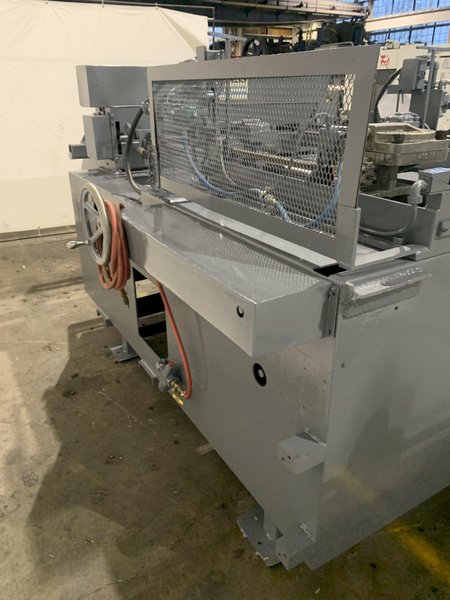 60" X .190" DALLAS 2D-400 AIR FEEDER WITH POWERED PINCH ROLLS. STOCK # 1247223