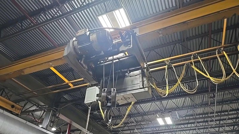 3 TON X 20&#039; OSBORN SINGLE GIRDER CRANE W/ DETROIT HOIST: YOBRO #24536