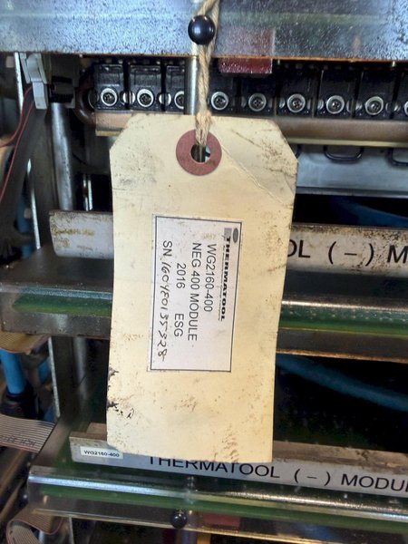 300 K.W. THERMATOOL HCT SOLID STATE HF WELDER. STOCK # 0758626